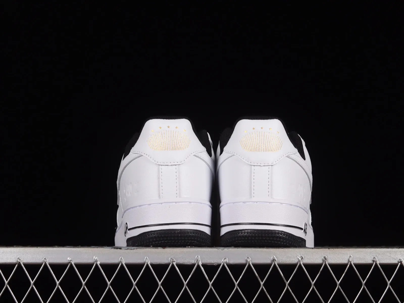 Nike Air Force 1 07 Low White Black Gold DD1225-001