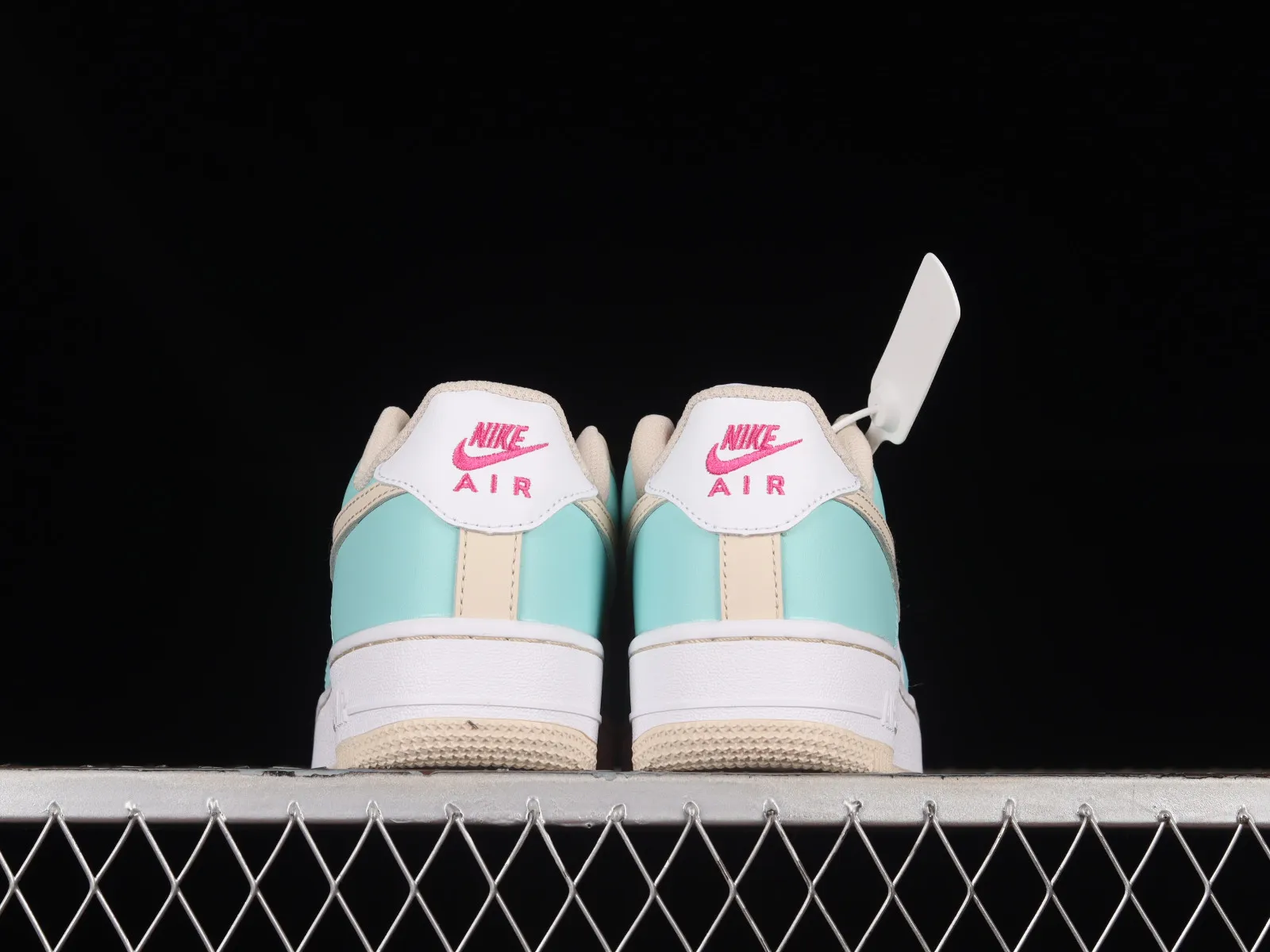 Nike Air Force 1 07 Low White Cream Mint Green Rose Red DV7762-300