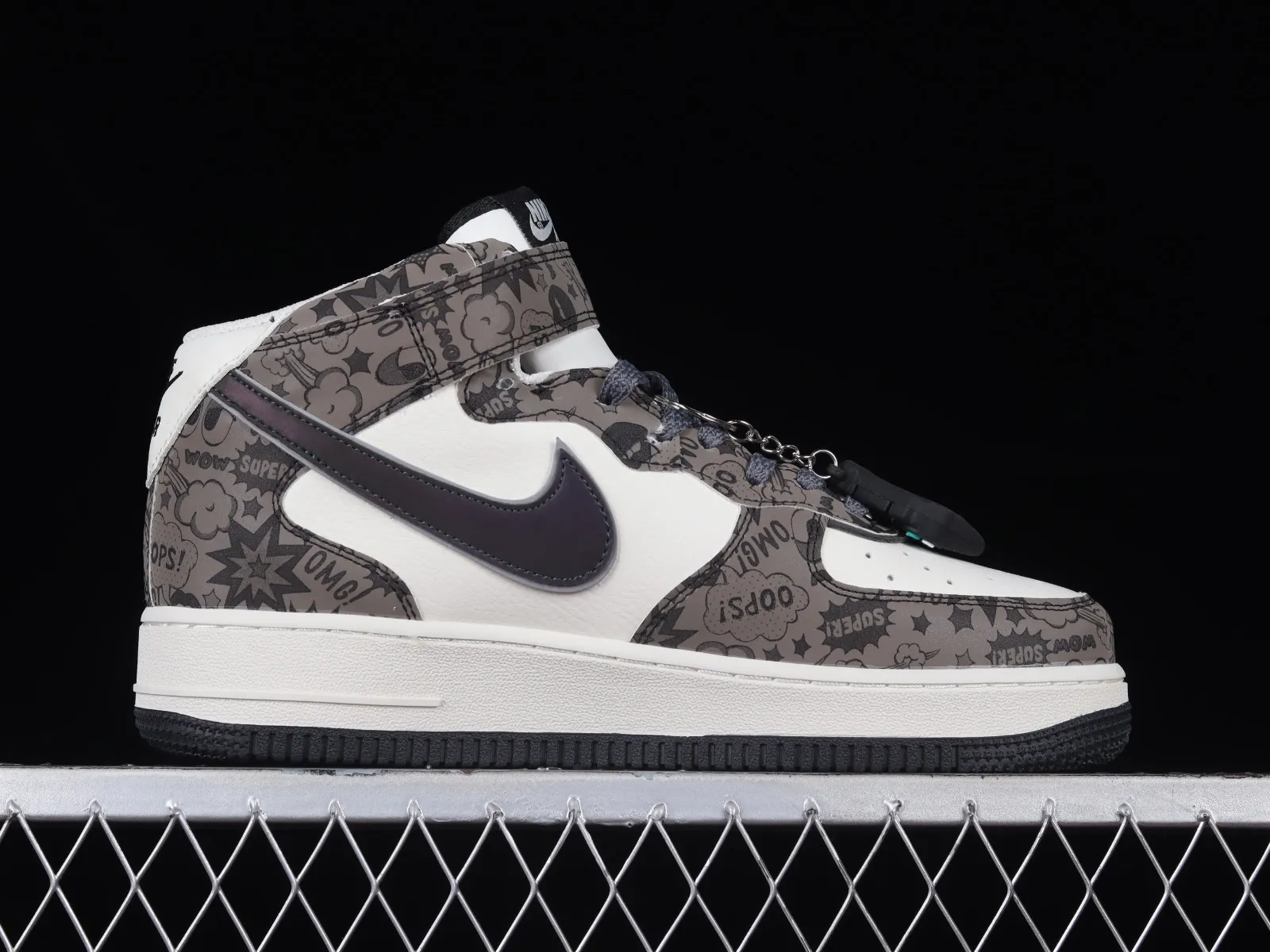 Nike Air Force 1 07 Mid Hacker Black Grey ZG0088-911