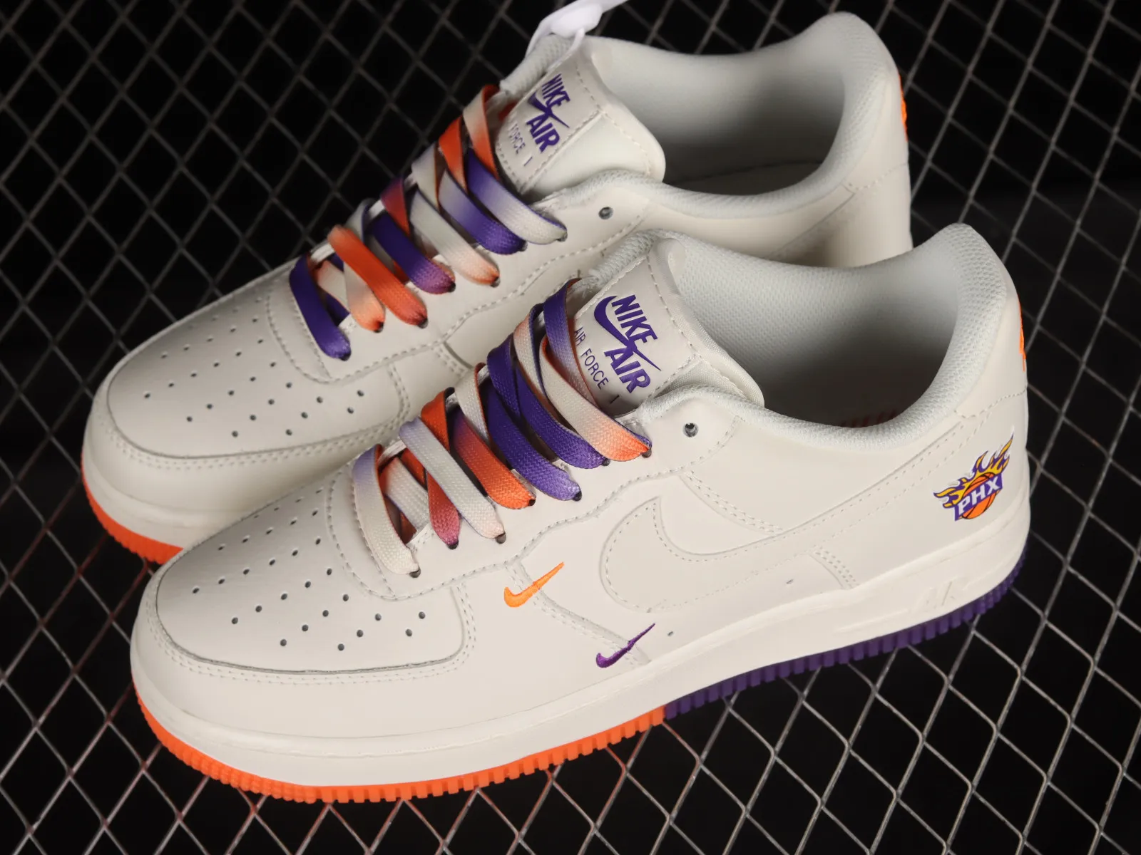 Nike Air Force 1 07 SU19 PHX Beige Dark Purple Orange PH8659-001