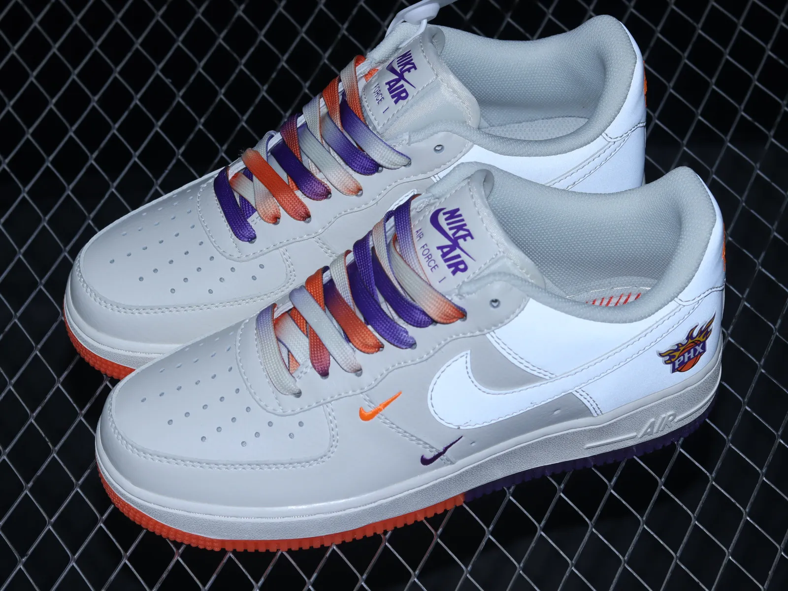 Nike Air Force 1 07 SU19 PHX Beige Dark Purple Orange PH8659-001