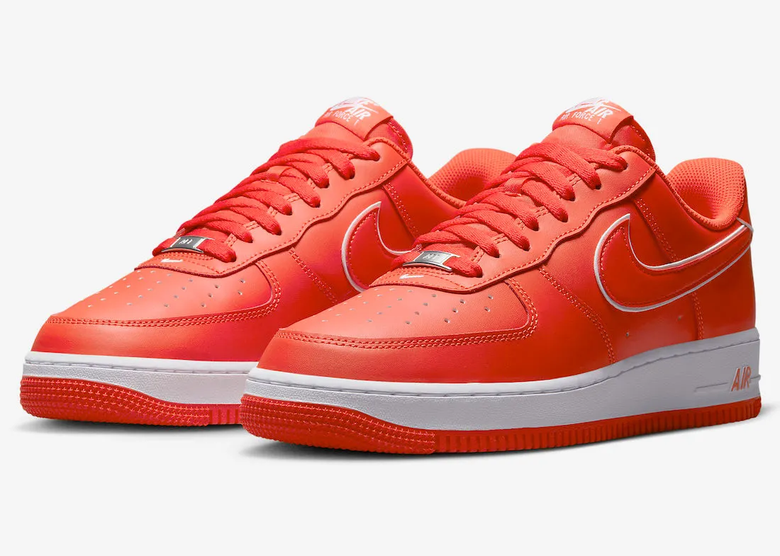 Nike Air Force 1 Low 07 Picante Red White DV0788-600