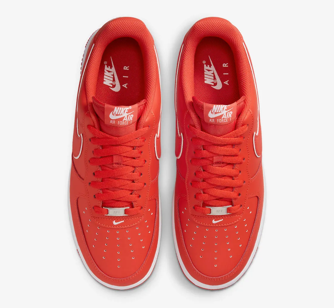 Nike Air Force 1 Low 07 Picante Red White DV0788-600