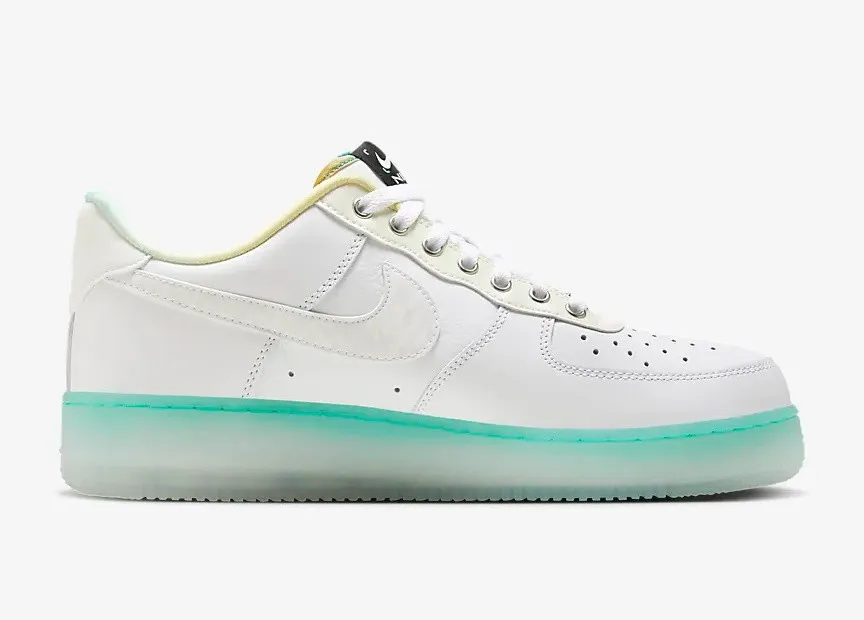 Nike Air Force 1 Low 07 PRM Unlock Your Space Ice Blue Light Menta FJ7066-114