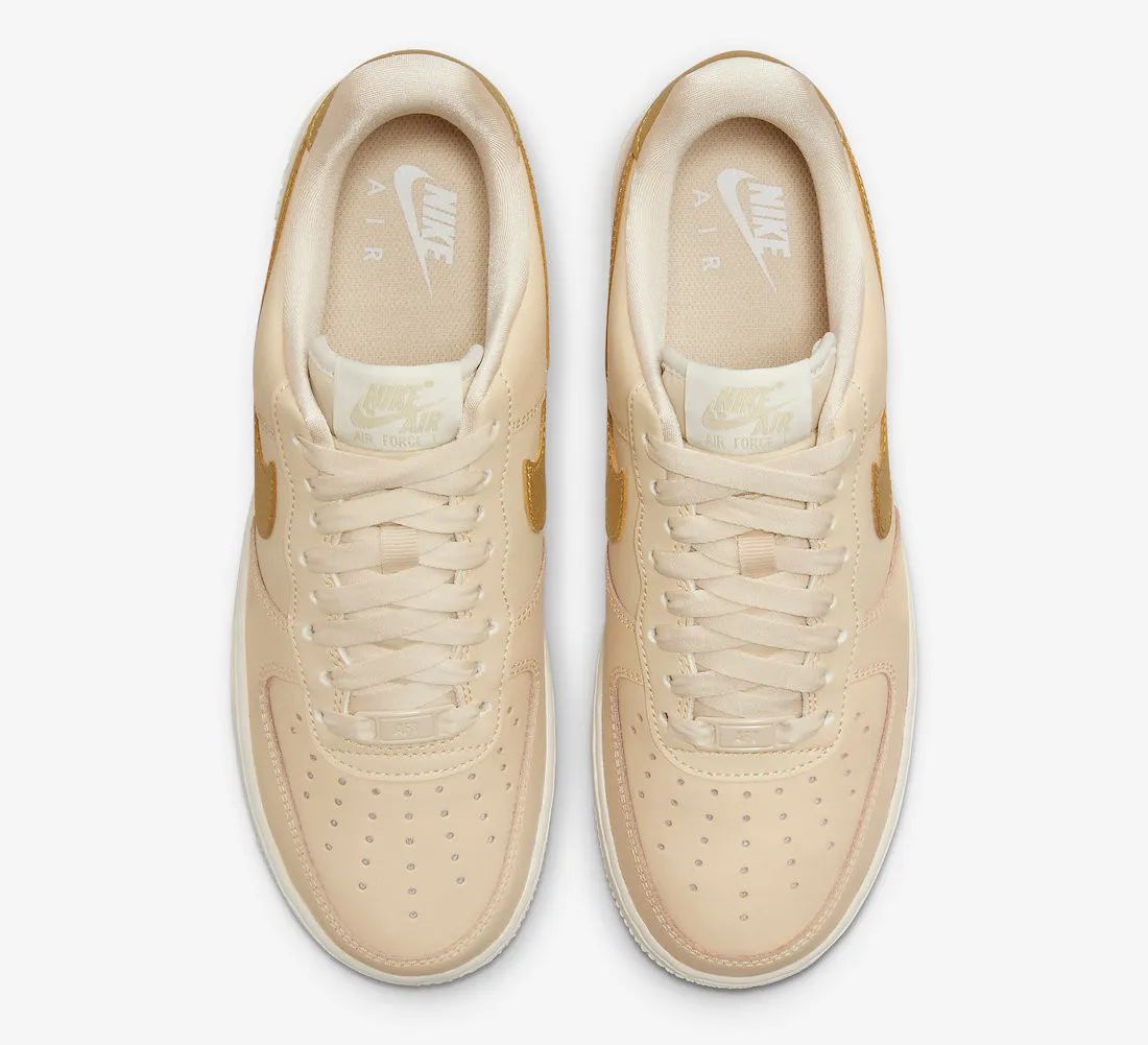 Nike Air Force 1 Low 07 Sanddrift Phantom Metallic Gold DQ7569-102