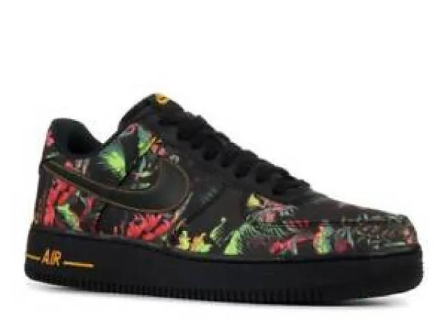 Nike Air Force 1 Low Black Floral