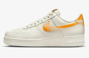 Nike Air Force 1 Low Sail Orange Black FN3419-100