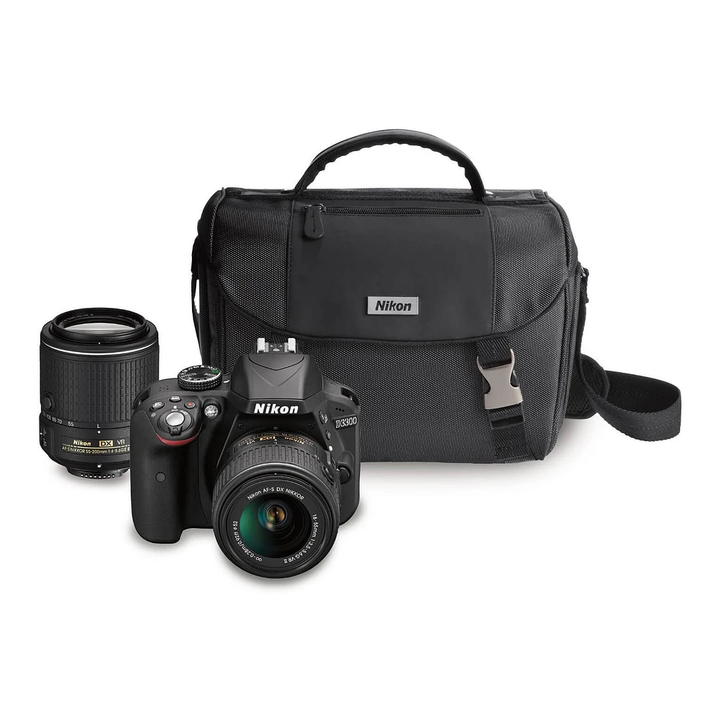 Nikon D3300BUND D3300 DSLR Camera Bundle | Electronic Express