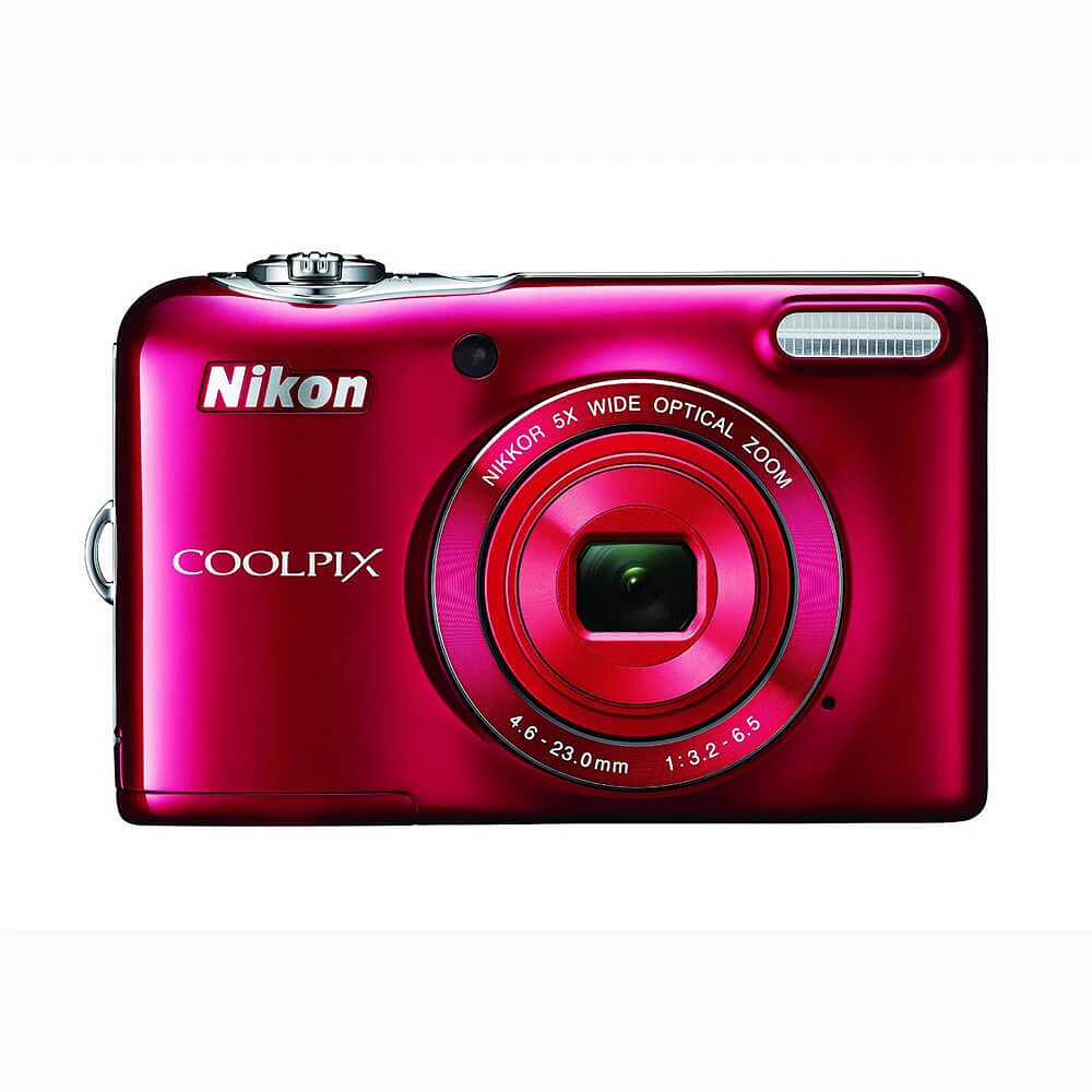 Nikon L32RD COOLPIX Digital Camera (Red) - OPEN BOX | Electronic Express