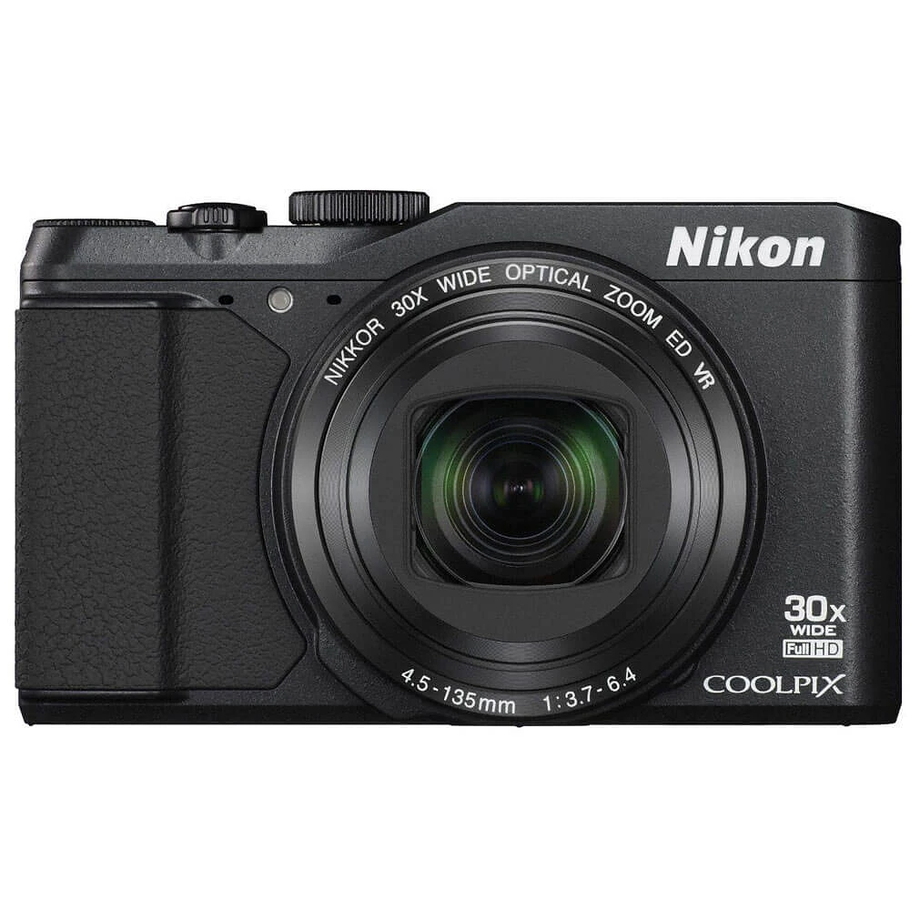 Nikon S9900BK COOLPIX Digital Camera (Black) - OPEN BOX 26497 | Electronic Express