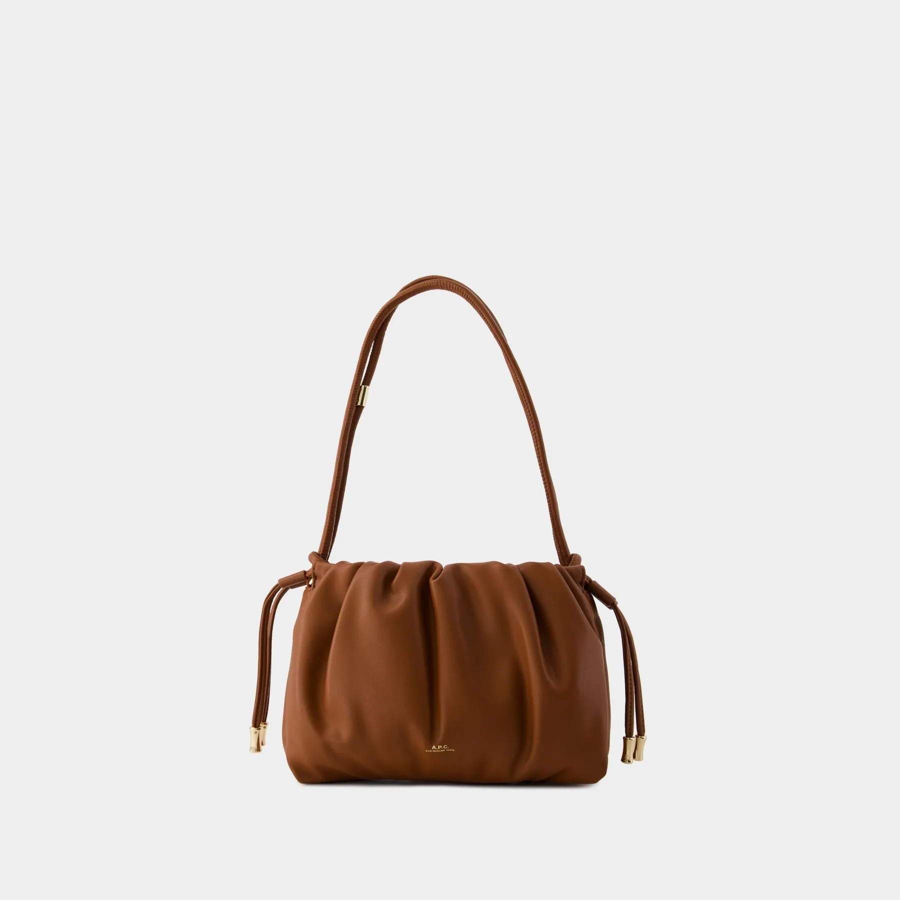 Ninon Mini Shoulder Bag - A.P.C. - Synthetic - Hazelnut