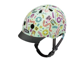 Nutcase Little Nutty Stay Positive Artist Series Street Helmet