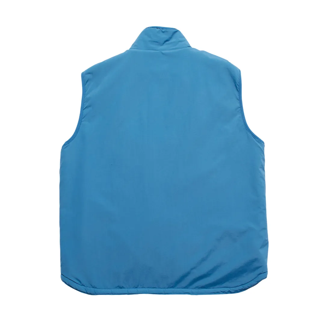 Parra Trees In Wind Reversible Vest - Blue