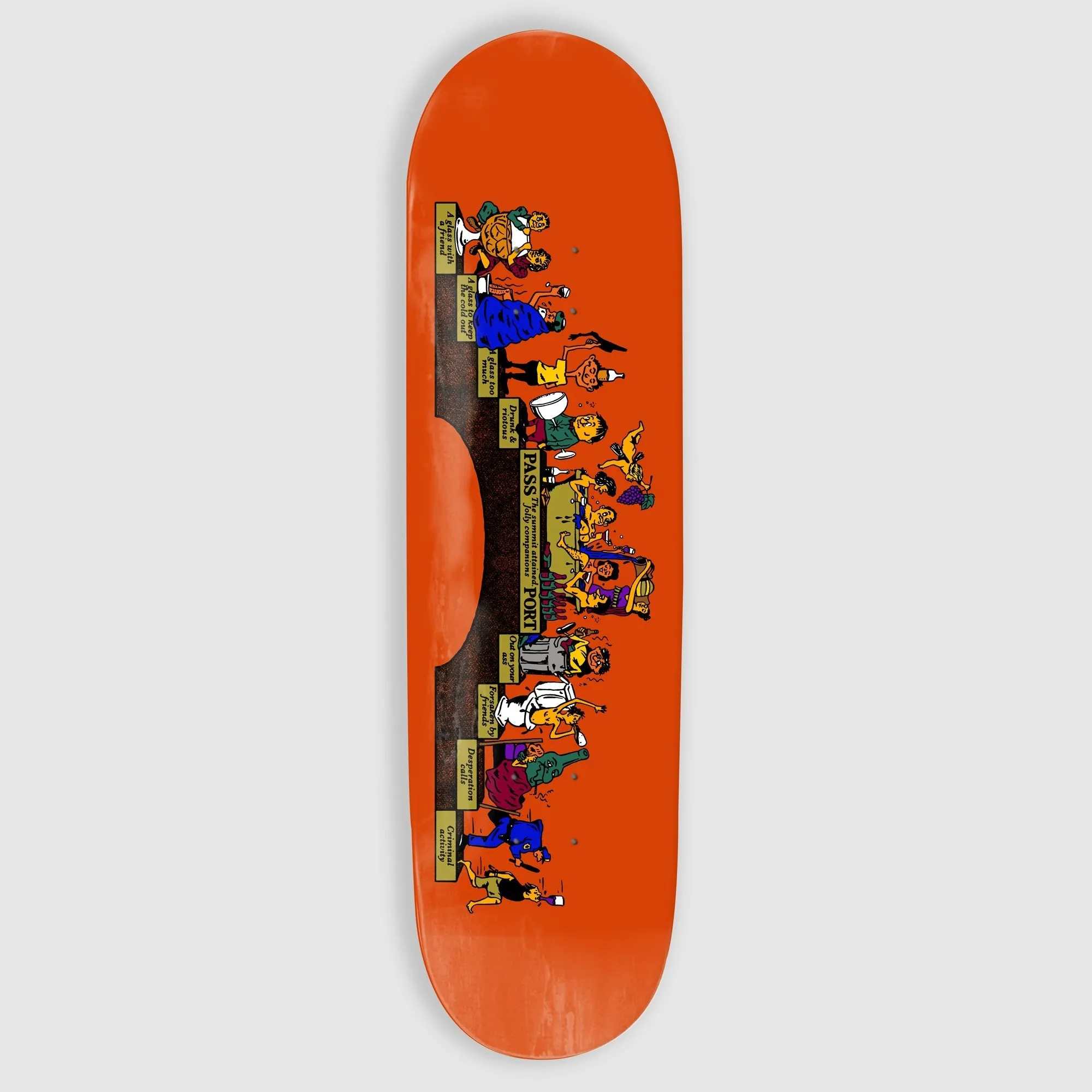 Pass Port Skateboards - 8.125 Singles Trickle Down Skateboard Deck