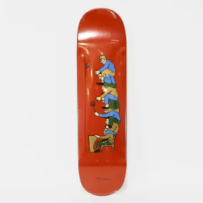 Pass Port Skateboards - 8.125 Swatter Gang Skateboard Deck - Red