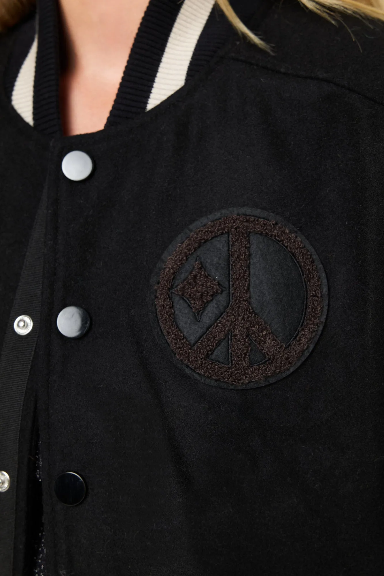 Peace Star Varsity Jacket