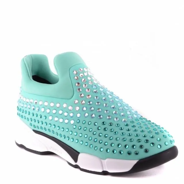 Pinko women's trainers light blue