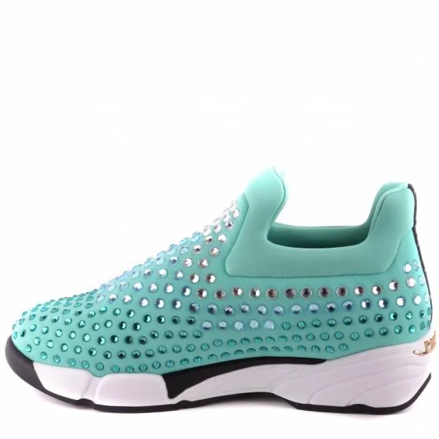 Pinko women's trainers light blue