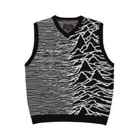 Pleasures x Joy Division Interzone Sweater Vest - Black