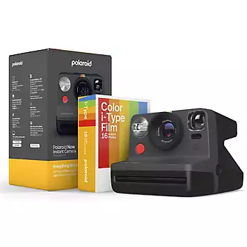 Polaroid Everything Box Now Gen 2 Instant Camera - Black | Kaleidoscope