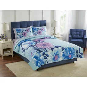 Samantha Floral Quilt Set