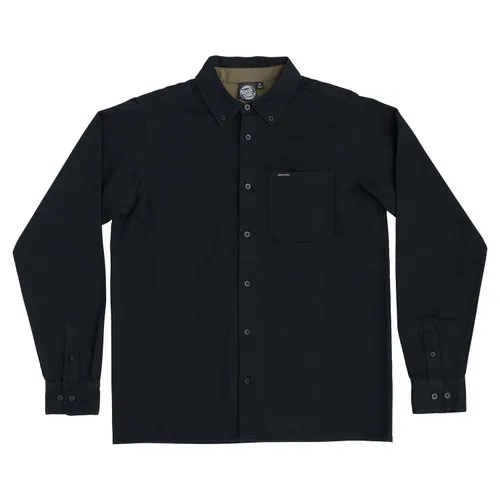 Santa Cruz Skateboards Longsleeve Shirt Bowman Work Top Black