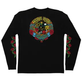 Santa Cruz Skateboards Longsleeve Shirt Dressen Mash Up Black