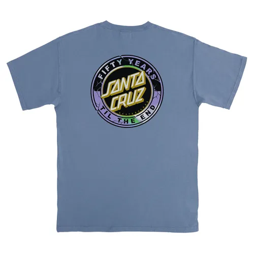 Santa Cruz Skateboards Shirt 50th Anniversary TTE Dot Saltwater