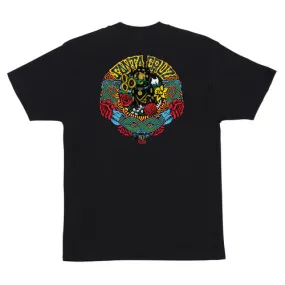 Santa Cruz Skateboards Shirt Dressen Mash Up Black