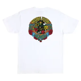 Santa Cruz Skateboards Shirt Dressen Mash Up White