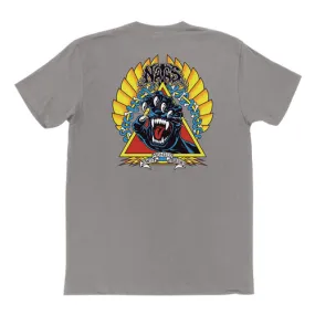 Santa Cruz Skateboards Shirt Natas Screaming Panther Medium Grey