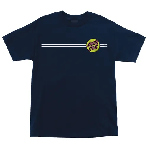 Santa Cruz Skateboards Shirt Other Dot New Navy/Hazard