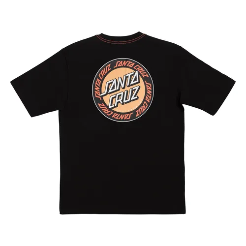 Santa Cruz Skateboards Shirt Outer Ringed Dot Black