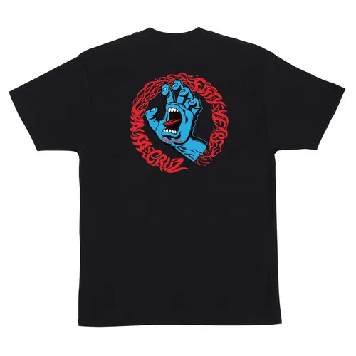 Santa Cruz Skateboards Shirt Screaming 50 Black