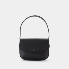 Sarah Shoulder Bag - A.P.C. - Leather - Black