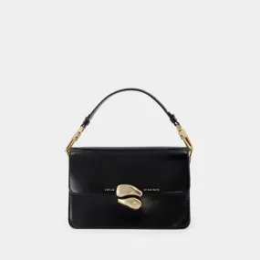 Shoulder Bag - Chylak - Leather - Black