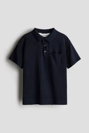 Silk-blend Polo Shirt