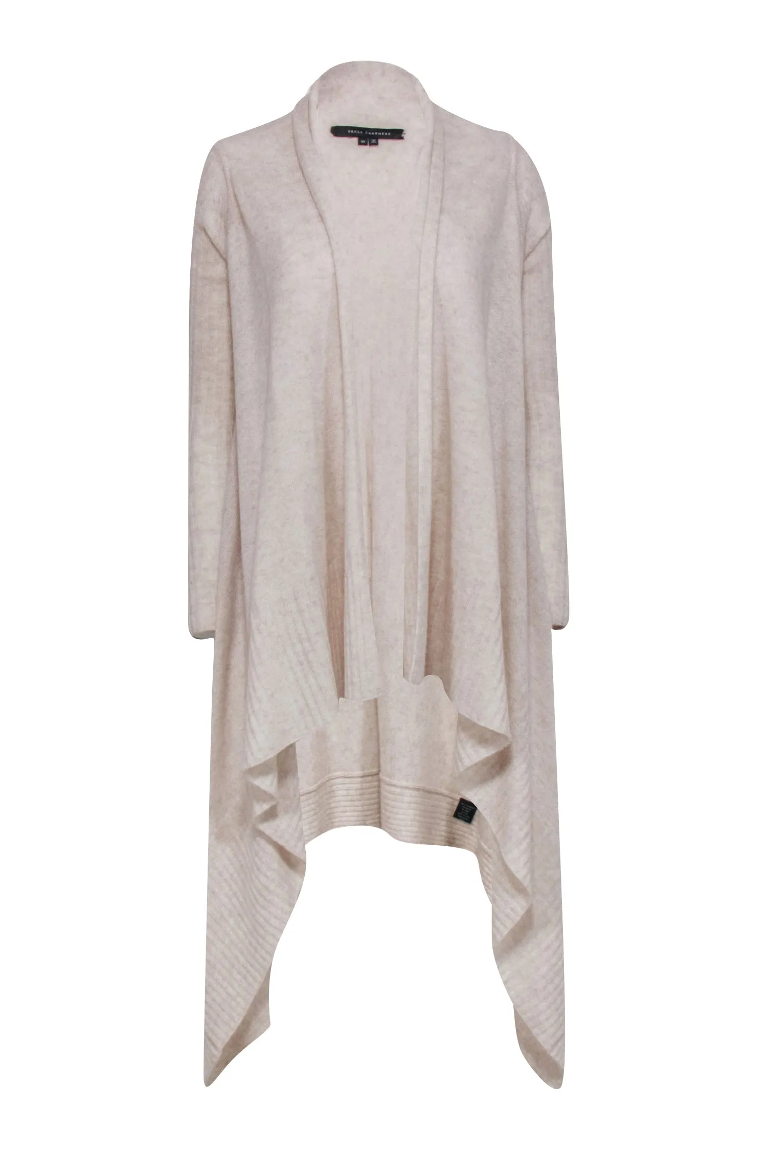 Skull Cashmere - Beige Cashmere Duster Cardigan Sz XS