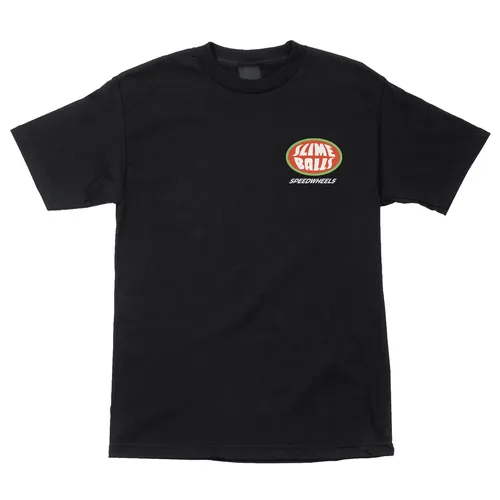 Slime Balls Skateboards Shirt Screamer Black