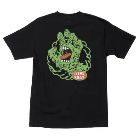 Slime Balls Skateboards Shirt Screamer Black