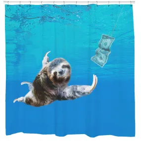 Slothvana Shower Curtain