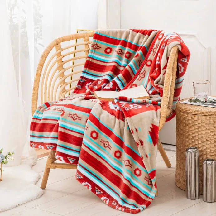 Stella Aztec Throw Blanket