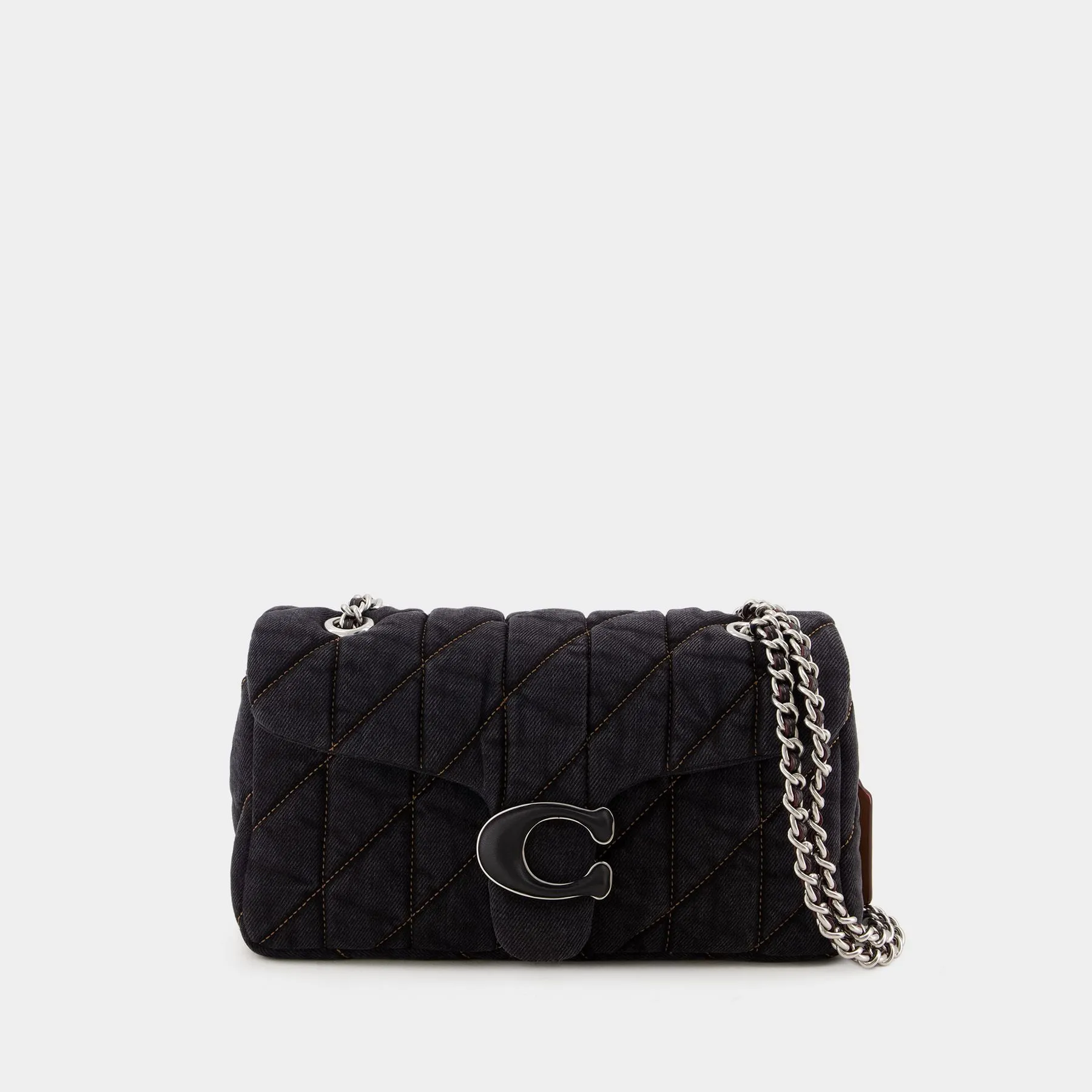 Tabby 26 Shoulder Bag - Coach - Cotton - Black