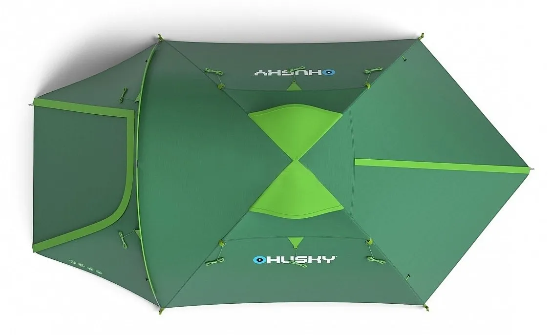 tent Husky Bizon 3 Plus - Green