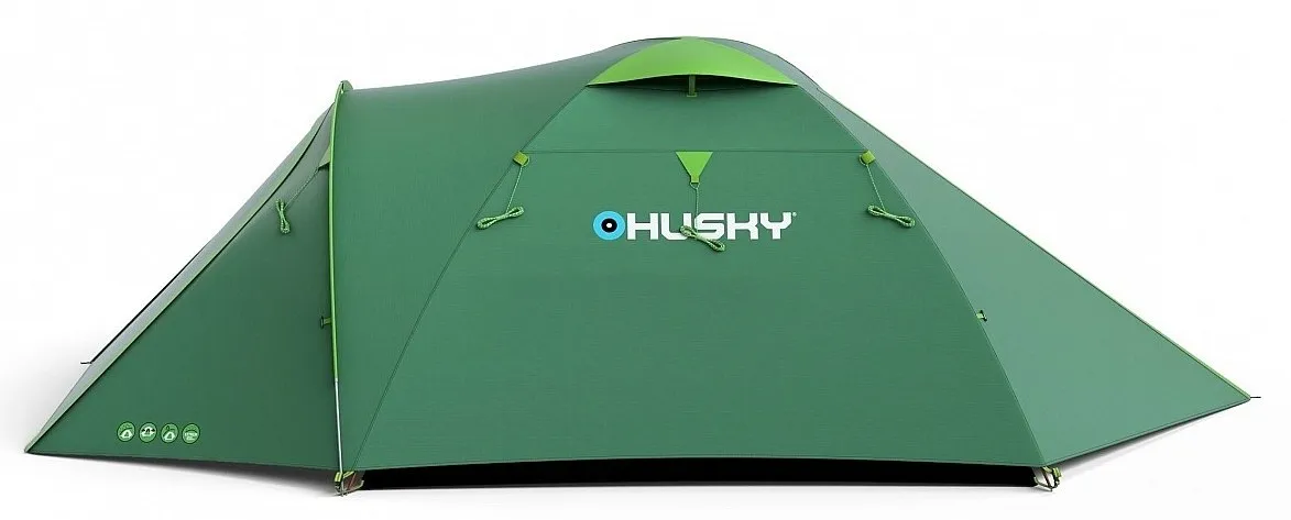 tent Husky Bizon 3 Plus - Green