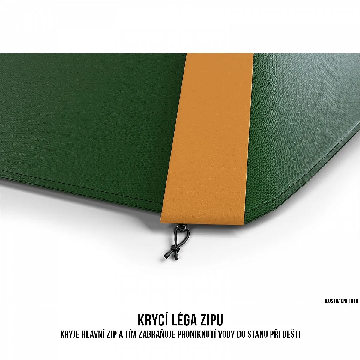 tent Husky Bizon 4 Classic - Green