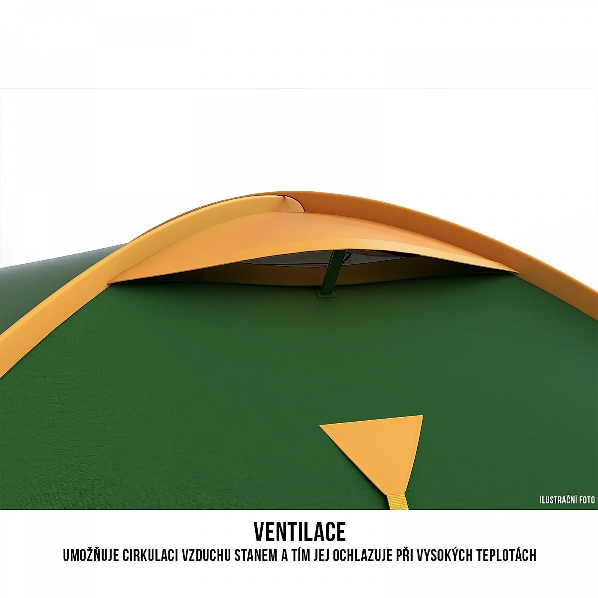 tent Husky Bizon 4 Classic - Green