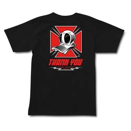 Thank You Skateboards Shirt Jeron Wilson Guest Black