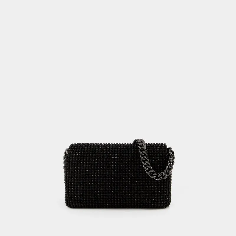 The Mini J Marc Shoulder Bag - Marc Jacobs - Mesh - Black