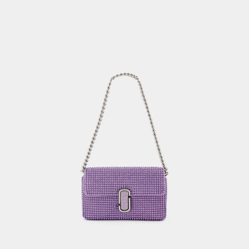 The Mini Shoulder Bag - Marc Jacobs - Mesh - Purple